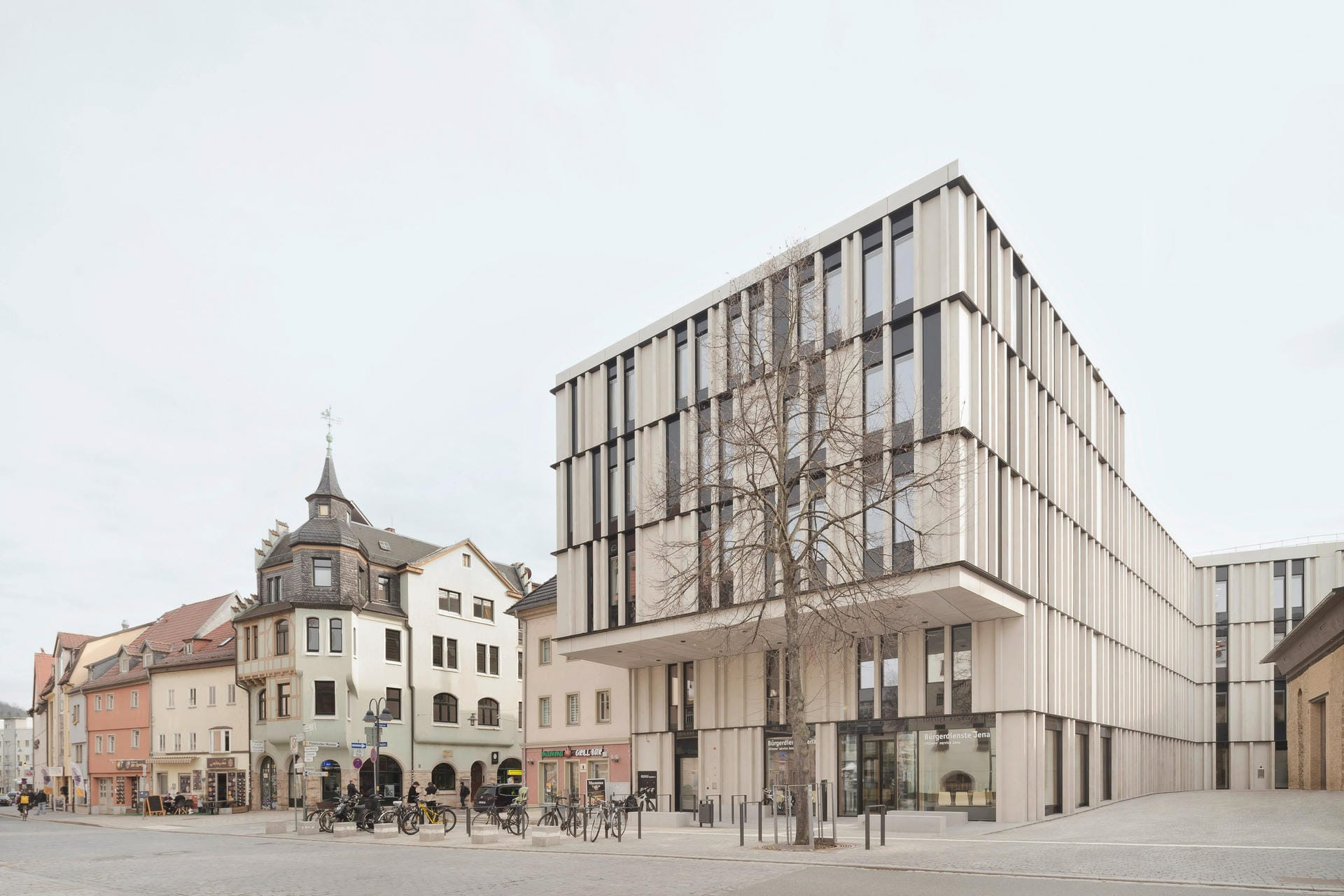 Neubau Ernst-Abbe-Bibliothek und Bürgerservice Jena